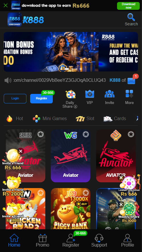 K888 Game-Home