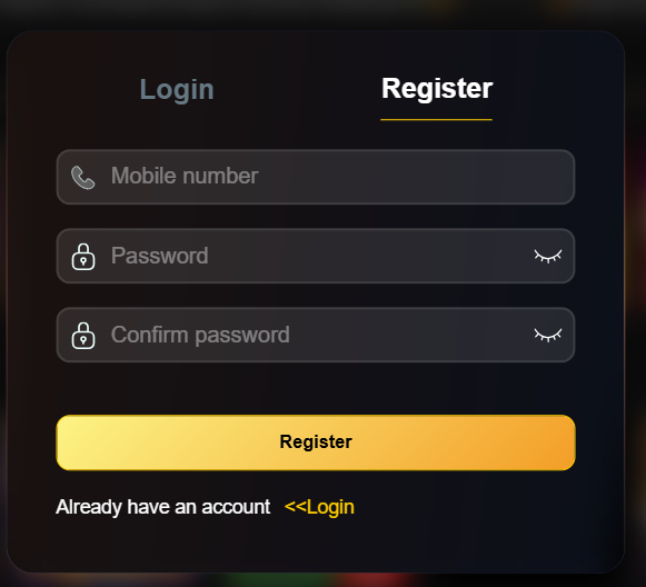 T7777 game apk-Registration