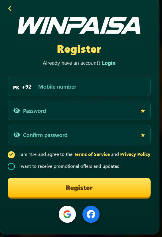 WinPaisa Game APK
